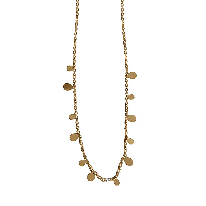 Stainless Steel Delicate Small Pendant Necklace