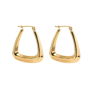 18K Gold Basic Hoop Earrings Wholesale