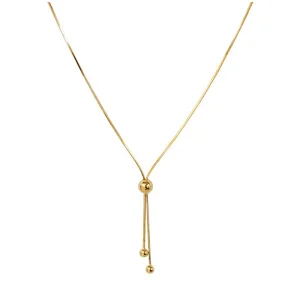 Stainless Steel Adjustable Multi-function Snake Chain Necklace