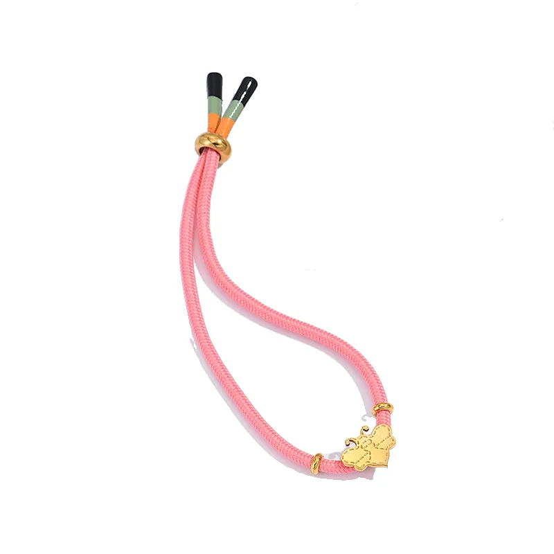 Color Braided Handmade Bee Accessories Bracelet Wholesale