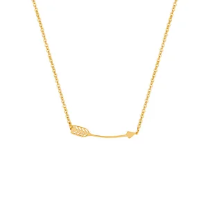 Stainless Steel Simple Chain Necklace Irregular Pendants