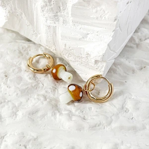 Simple Earrings New Earrings Mushroom Earrings