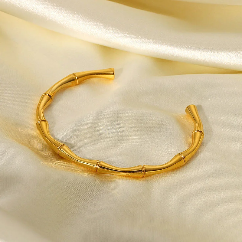 Simple Design Open Bracelet Stainless Steel Jewelryn