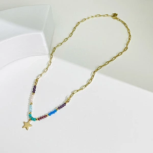 Retro Simple New Pentagram Pendant Necklace