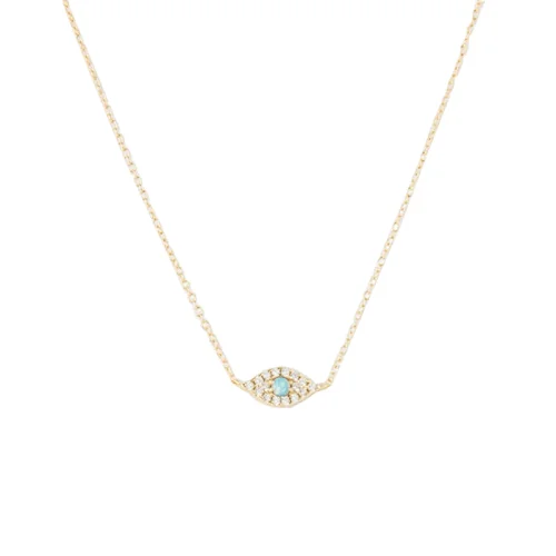 Fashion Jewellery Evil Blue Eye Pendant Necklace for Women
