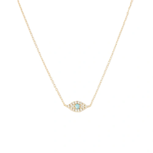 Fashion Jewellery Evil Blue Eye Pendant Necklace for Women