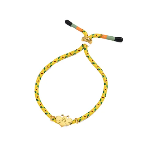 Color Braided Handmade Bee Accessories Bracelet Wholesale