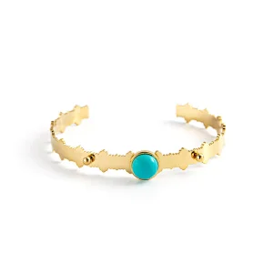 Opening Adjustable bangle Titanium Stainless Steel Bracelet