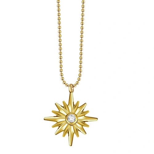 Fashion Star Pendant Stainless Steel Clavicle Chain Wholesale
