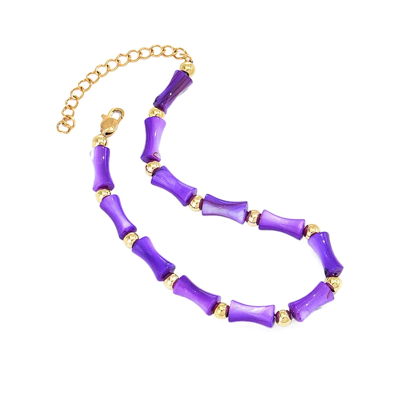 Customized Steel Bracelet Handmade Natural Stone Bracelet