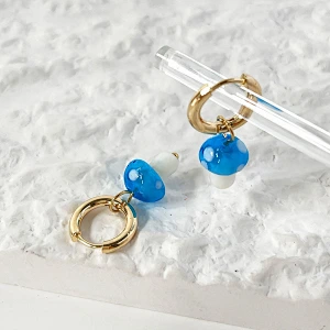 Simple Earrings New Earrings Mushroom Earrings