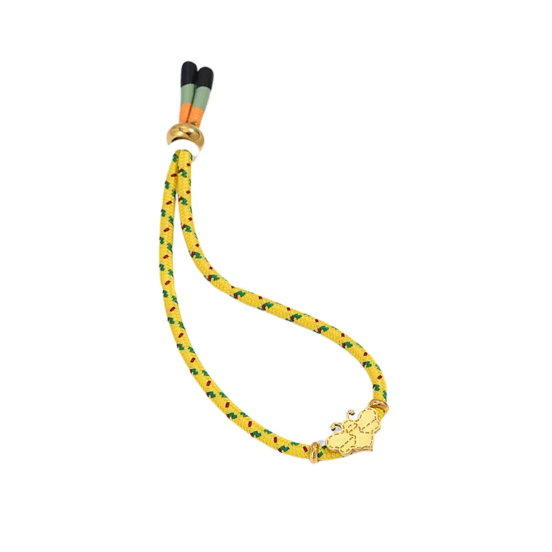 Color Braided Handmade Bee Accessories Bracelet Wholesale