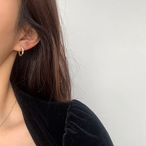 Simple Design brass Earrings New Arrival Nickel Free