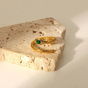 New Stainless Steel Rings Women Fashion Colorful Rings Ring Set