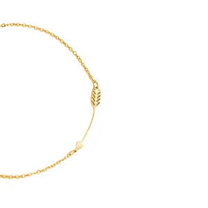 Female Arrow Stainless Steel Lobster Clasp Chain Bracelet