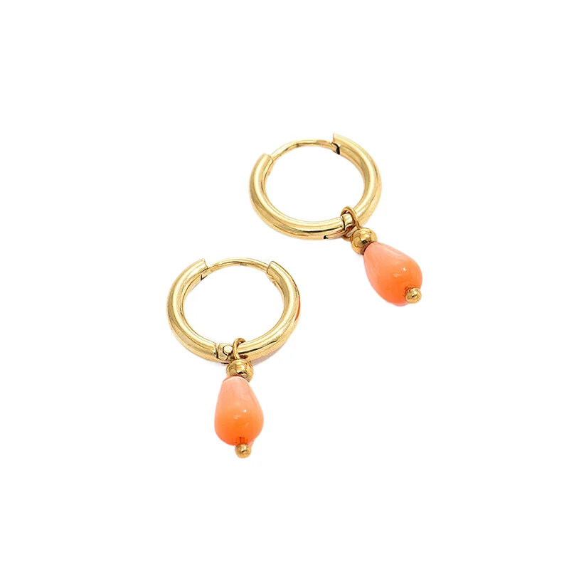 Stainless Steel Trend Earrings Hoop Earrings