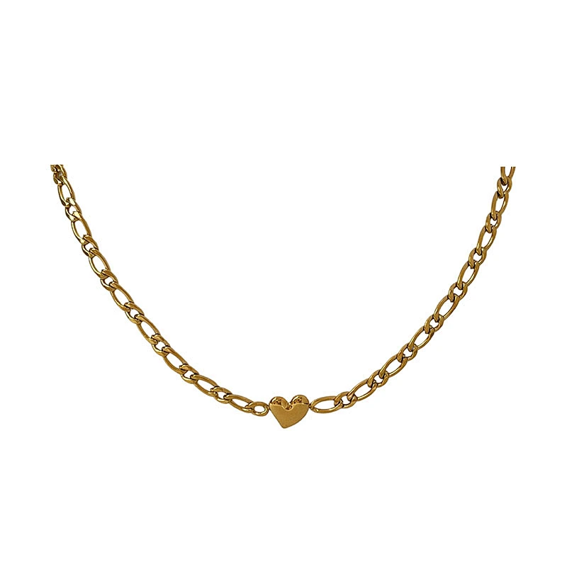 New Style Collarbone Chain Heart Pendant Necklace Women