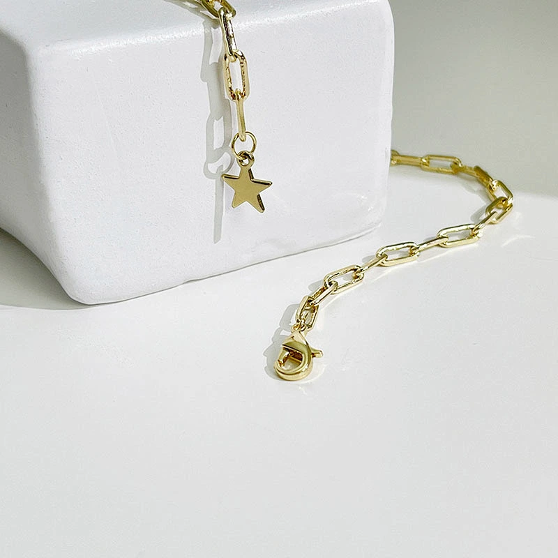 Retro Simple New Pentagram Pendant Necklace