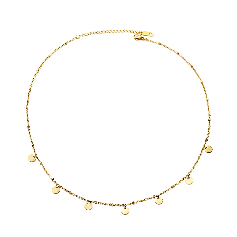 Simple Titanium Jewelry Chain Stainless Steel Necklaces