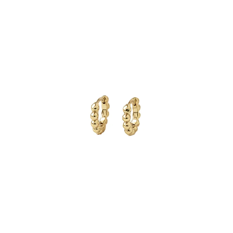 Classic Hoop Earrings Temperament Girl's Daily Wear Earrings