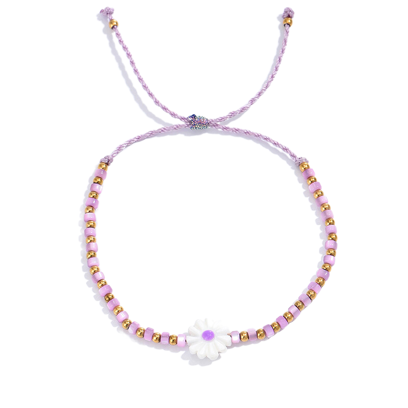Purple Planet - Handmade Bracelet, Bracelet with handmade p…