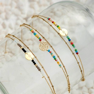 Chain Bracelet Simple Charm Stainless Steel Jewelry