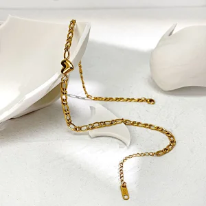 New Style Collarbone Chain Heart Pendant Necklace Women