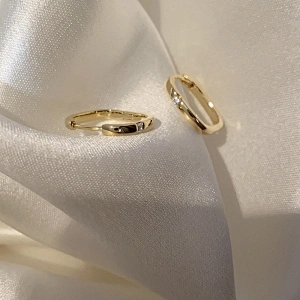 Brass Earring Zircon Laidy Jewelry Single Women Ear Clip