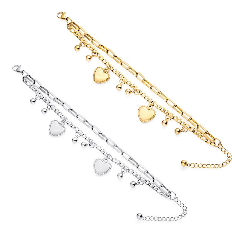 New Heart Pendant Bracelet Heart Pendant Bracelet Jewelry