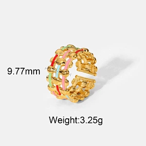 Fashion C Shape Adjustable Open Ring Women