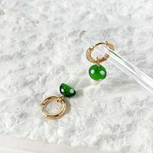 Simple Earrings New Earrings Mushroom Earrings