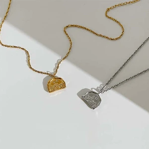 Stainless Steel Simple Fashion Pendant Necklace