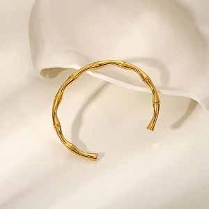 Simple Design Open Bracelet Stainless Steel Jewelryn