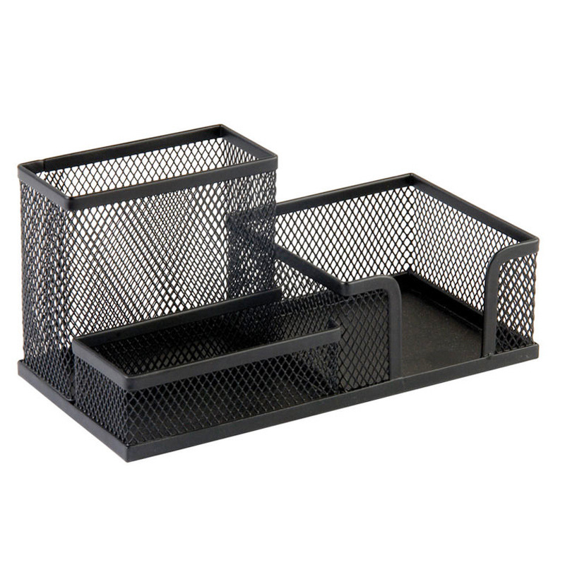 Multifunctional Home Office Supplies Wire Metal  Mesh Desk Organizer of paper and letter sorter