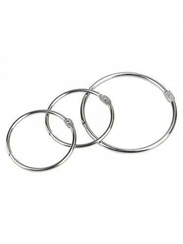 Round shape Nickel plated Metal binder ring for sale