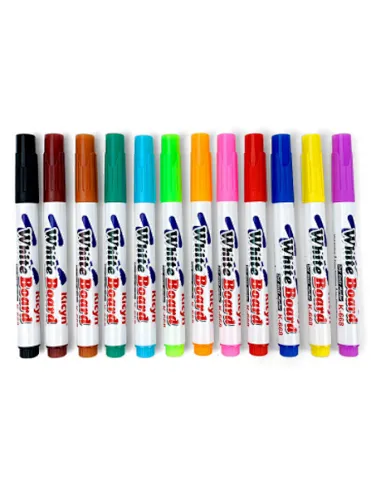 Wholesale office and school style high quality non-toxic dry erase white board marker pen