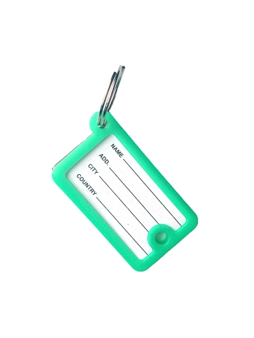 Hand Writing Plastic Keychain Key For Luggage ID Tags Labels  hotel key tags