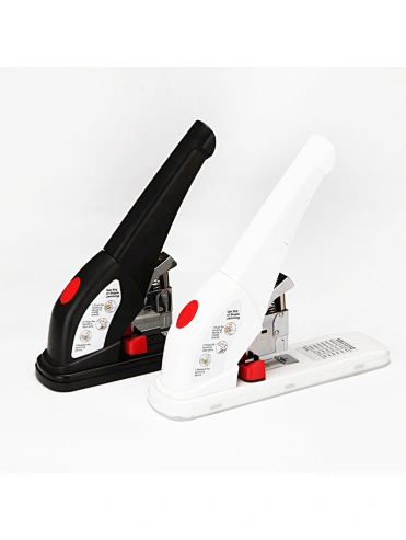 high quality big manual plastic metal book binding 70% power save heavy duty stapler machine