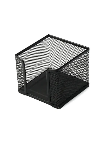 Desktop table promotion custom office mesh metal black storage box