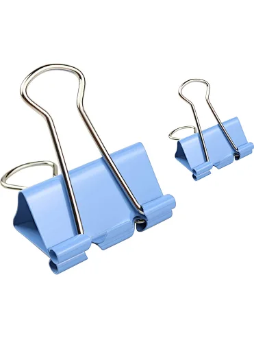 Decorative binder clips large metal stainless steel paper binder clips