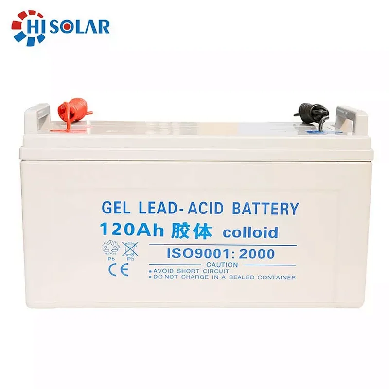 Rechargeable 12V 120Ah sealed lead acid GEL battery for ups system