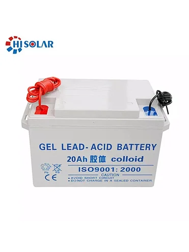 Rechargeable 12V 20Ah sealed lead acid GEL battery for ups system