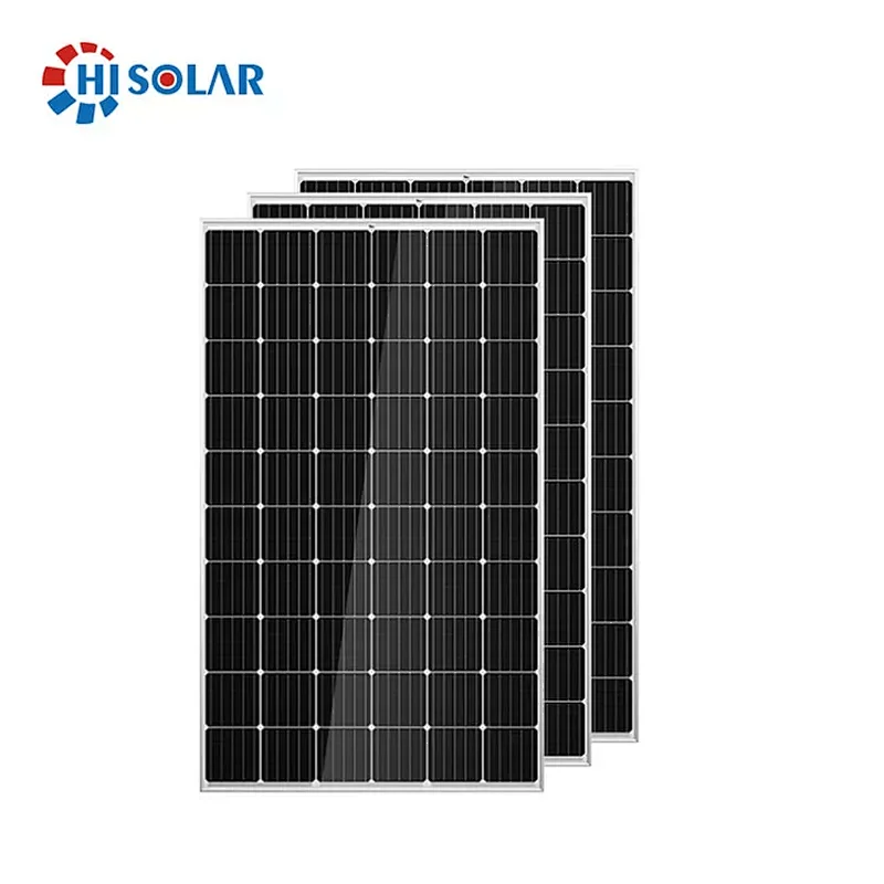 390w All Black PV Module Solar Pane