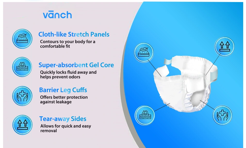 Vanch Breathable Diapers