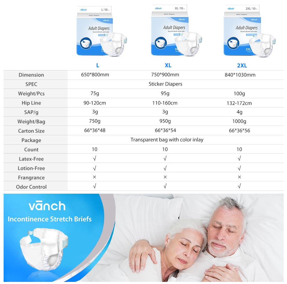 Vanch Breathable Diapers