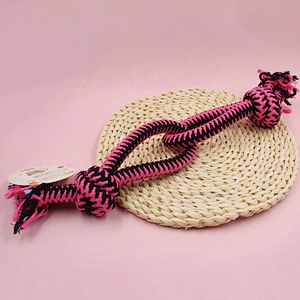 Interactive Training Cotton  Rope Tug of War Buddy Dog Chew Toy Your Proprietary  Goods  on Amazon