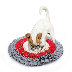 Custom new pet dog feeding mat for dogs lick pet food
