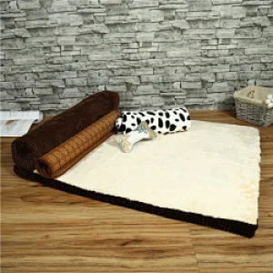 High quality fluffy washable pet sofa dog beds luxury pet dog beds funny shape