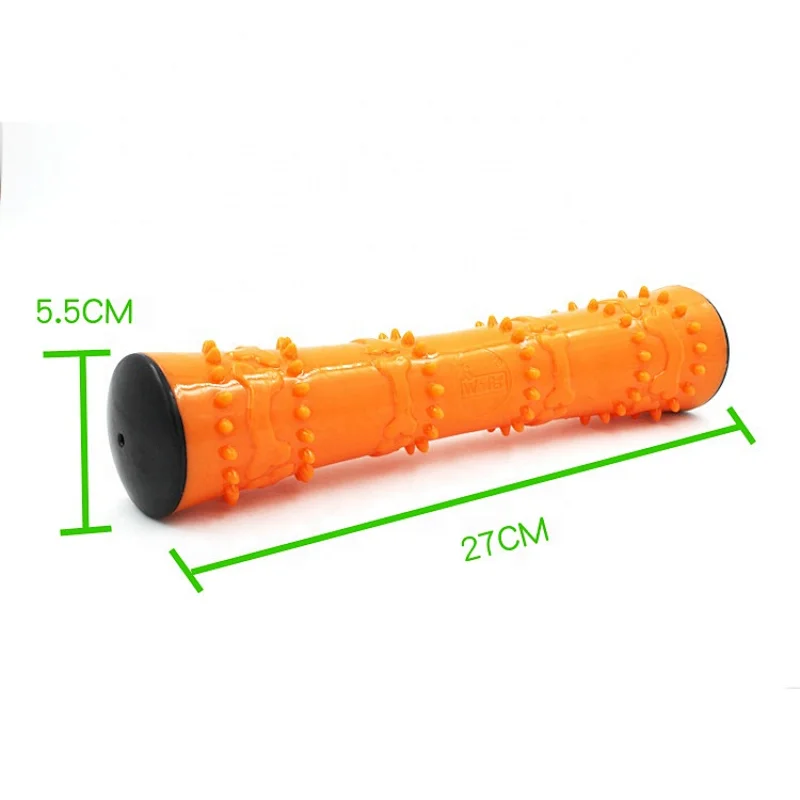 TPR Durable tough  Interactive Squeaky Pet Dog Chew Toy For Aggressive