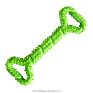 Interactive Pet Bone Durable Dog Teeth Cleaning Chew Toy Bone From Dog Toys Toothbrush